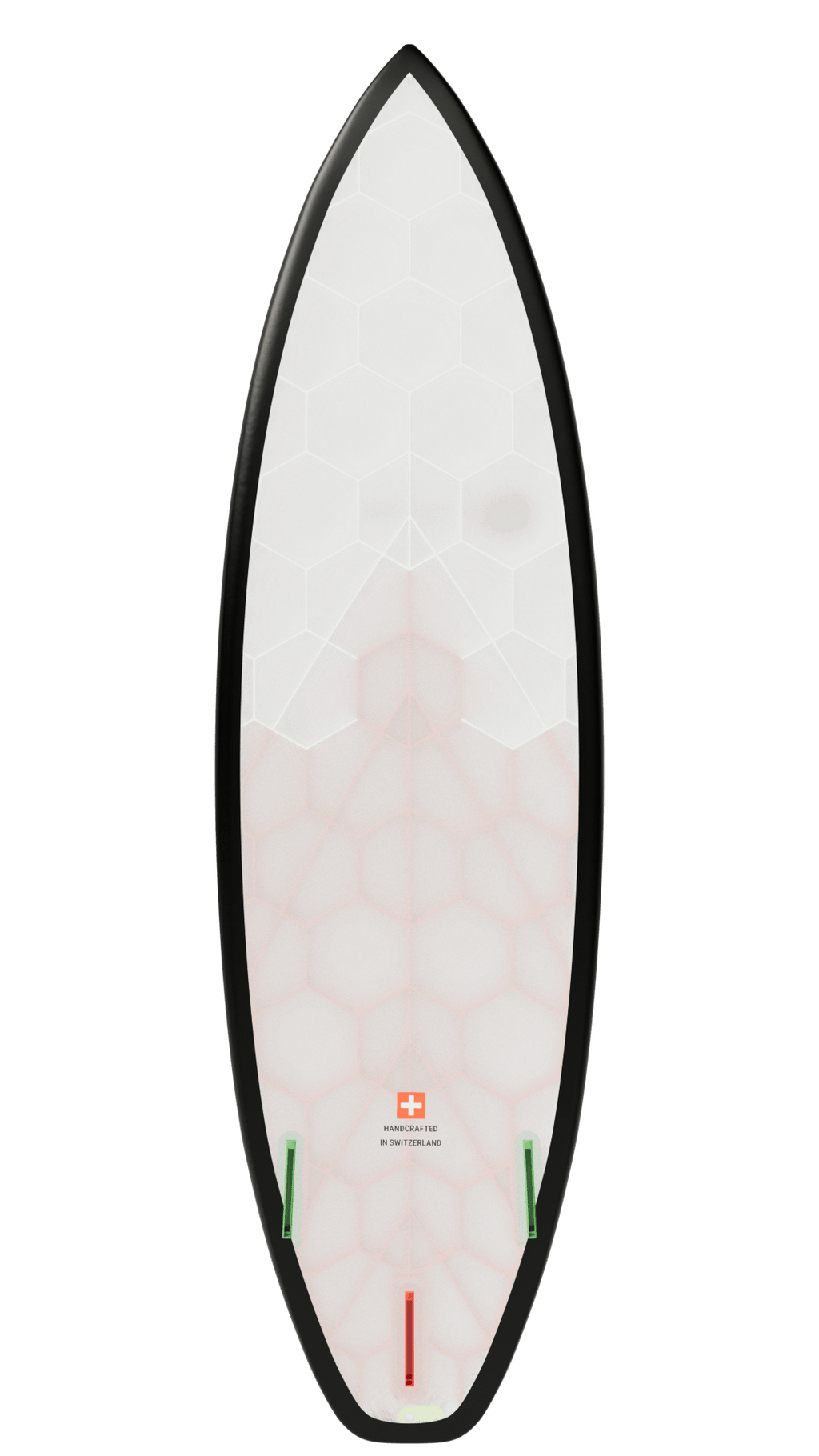 Bottom view of Obsidian board in orange