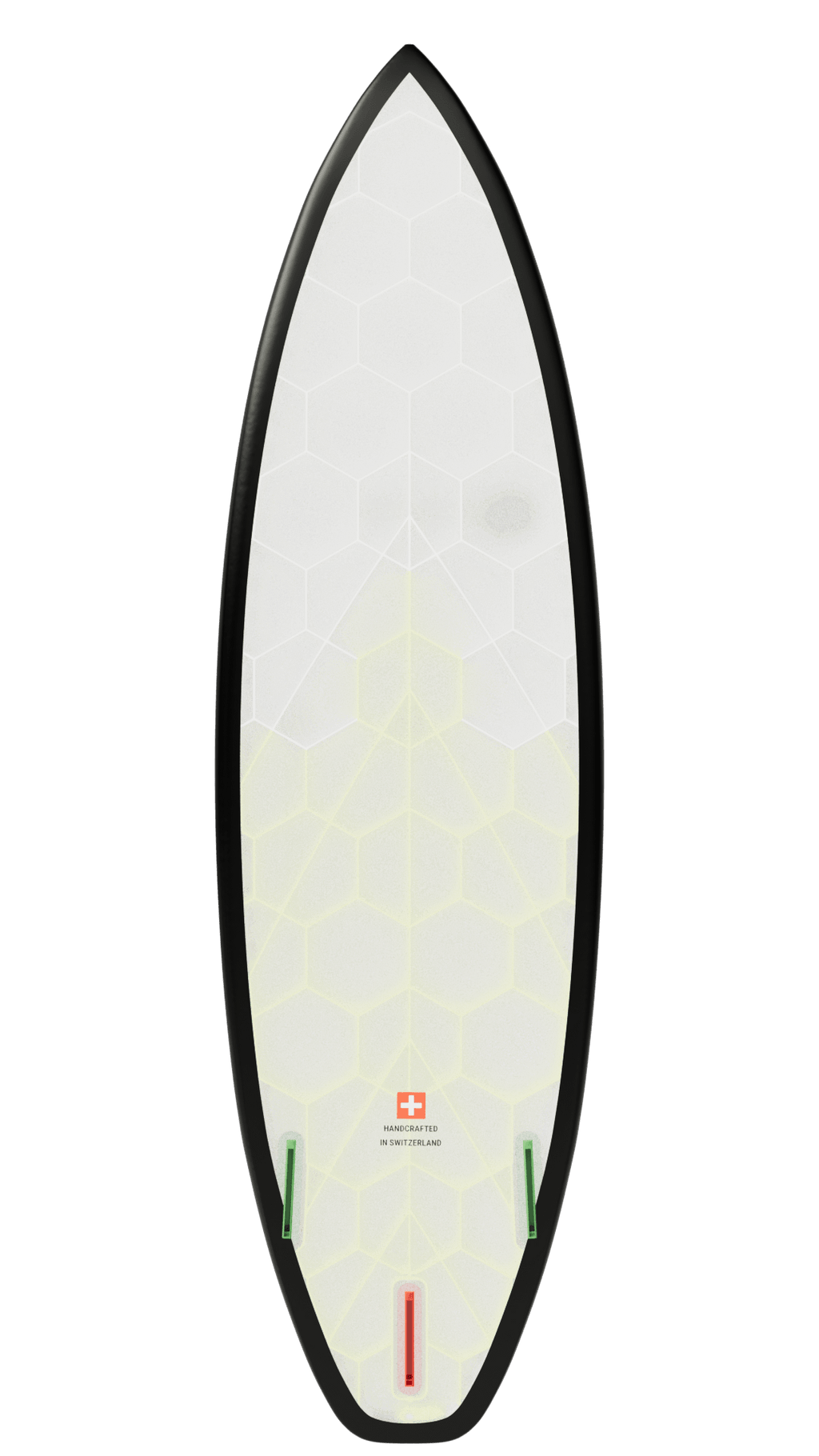 Bottom view of Obsidian board in yellow
