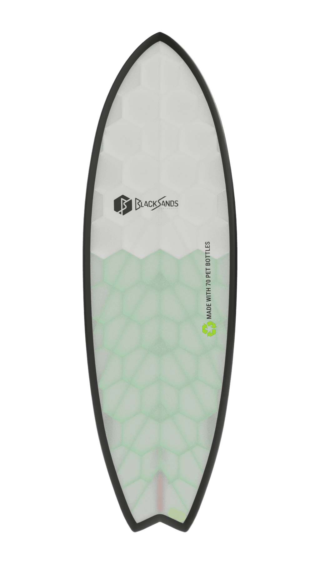 Top view of Onyx board in green