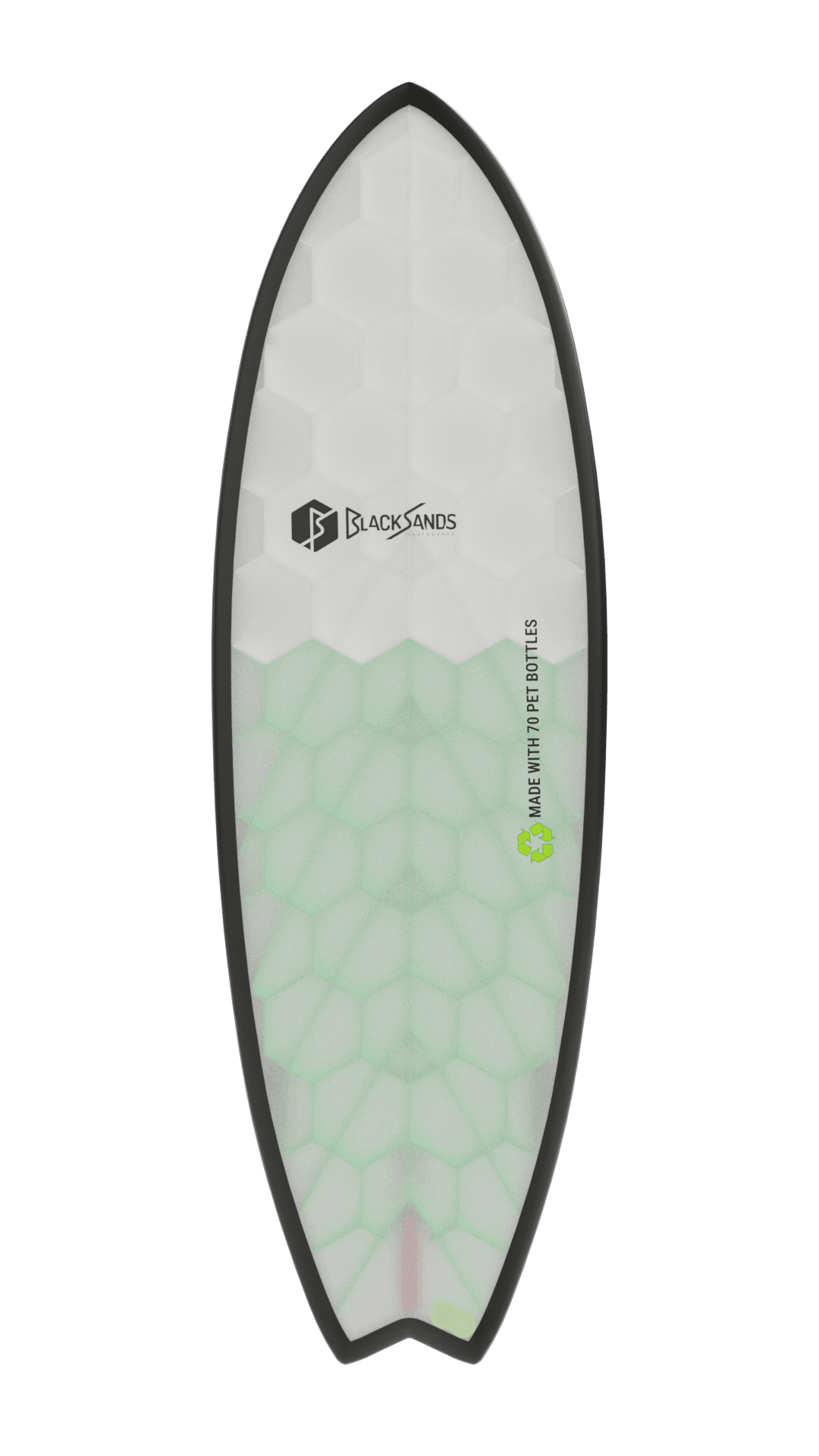 Top view of Onyx board in green