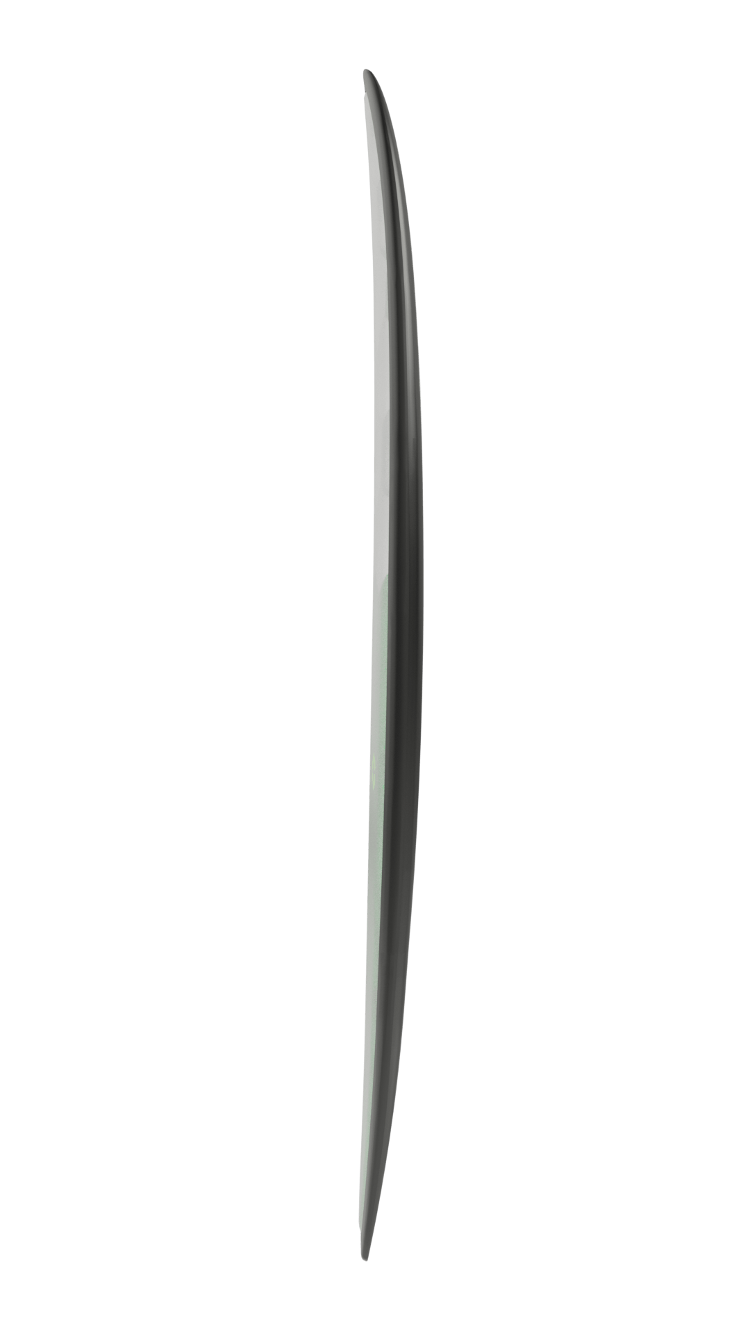 Side view of Onyx board in green
