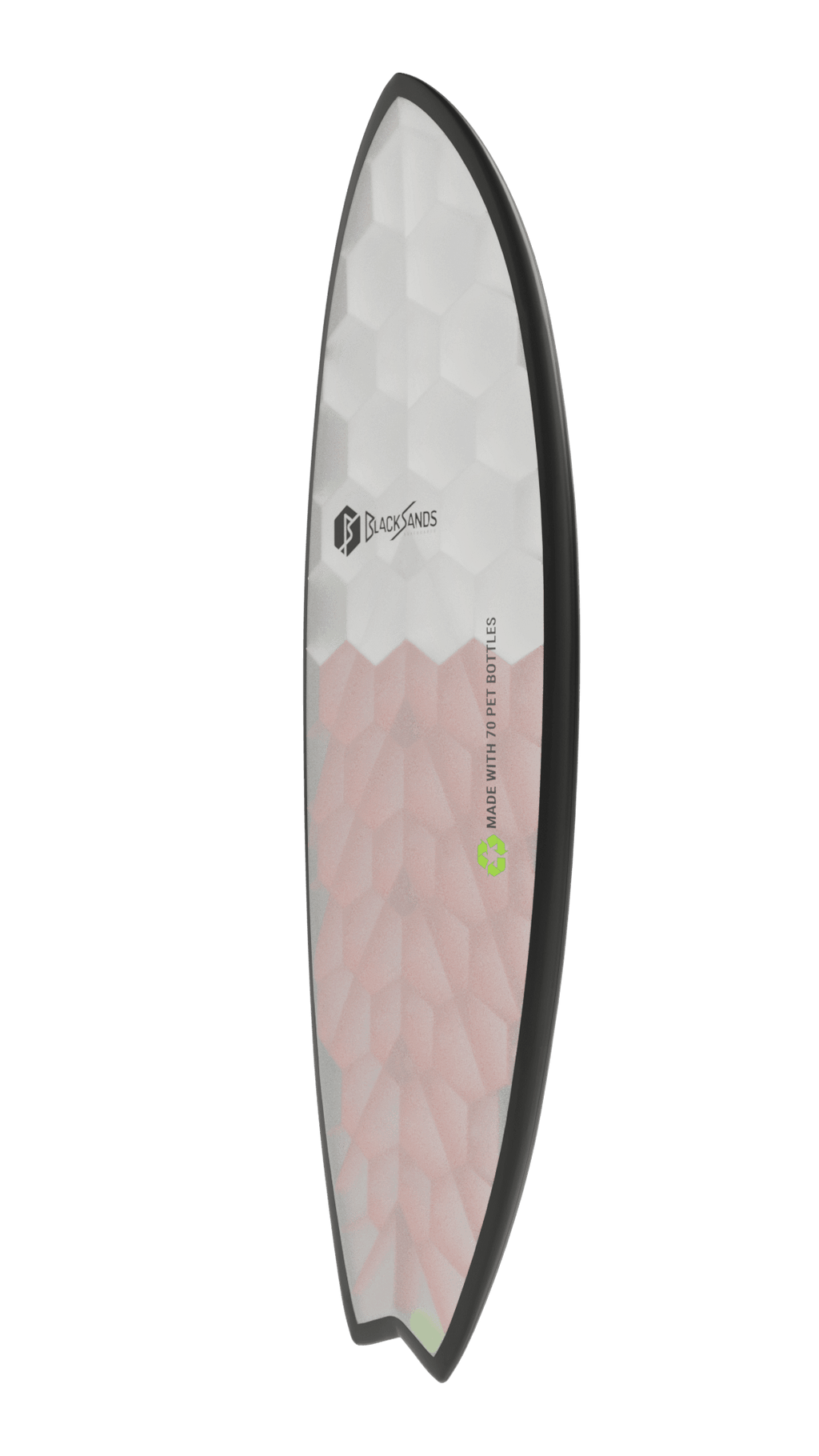 Side view of Onyx board in orange