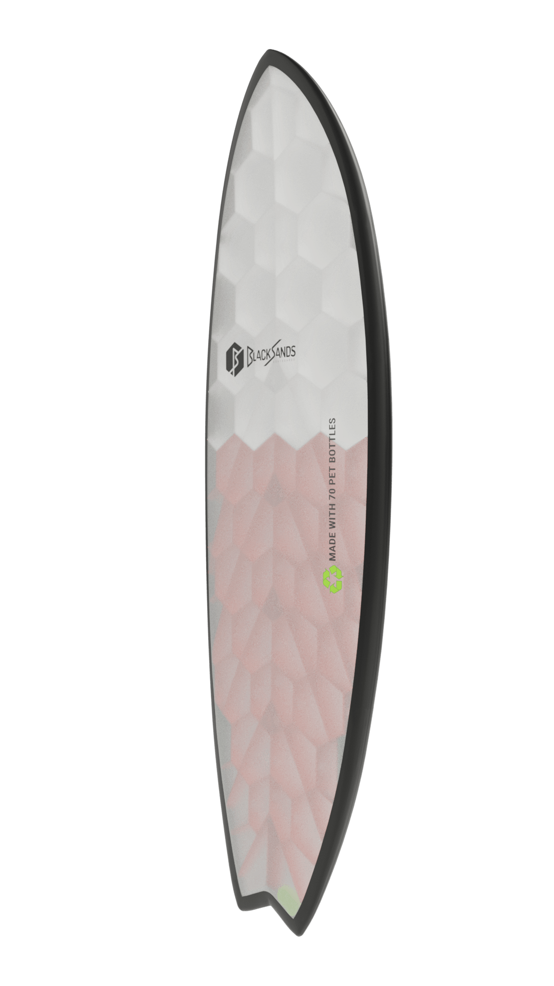 Side view of Onyx board in orange