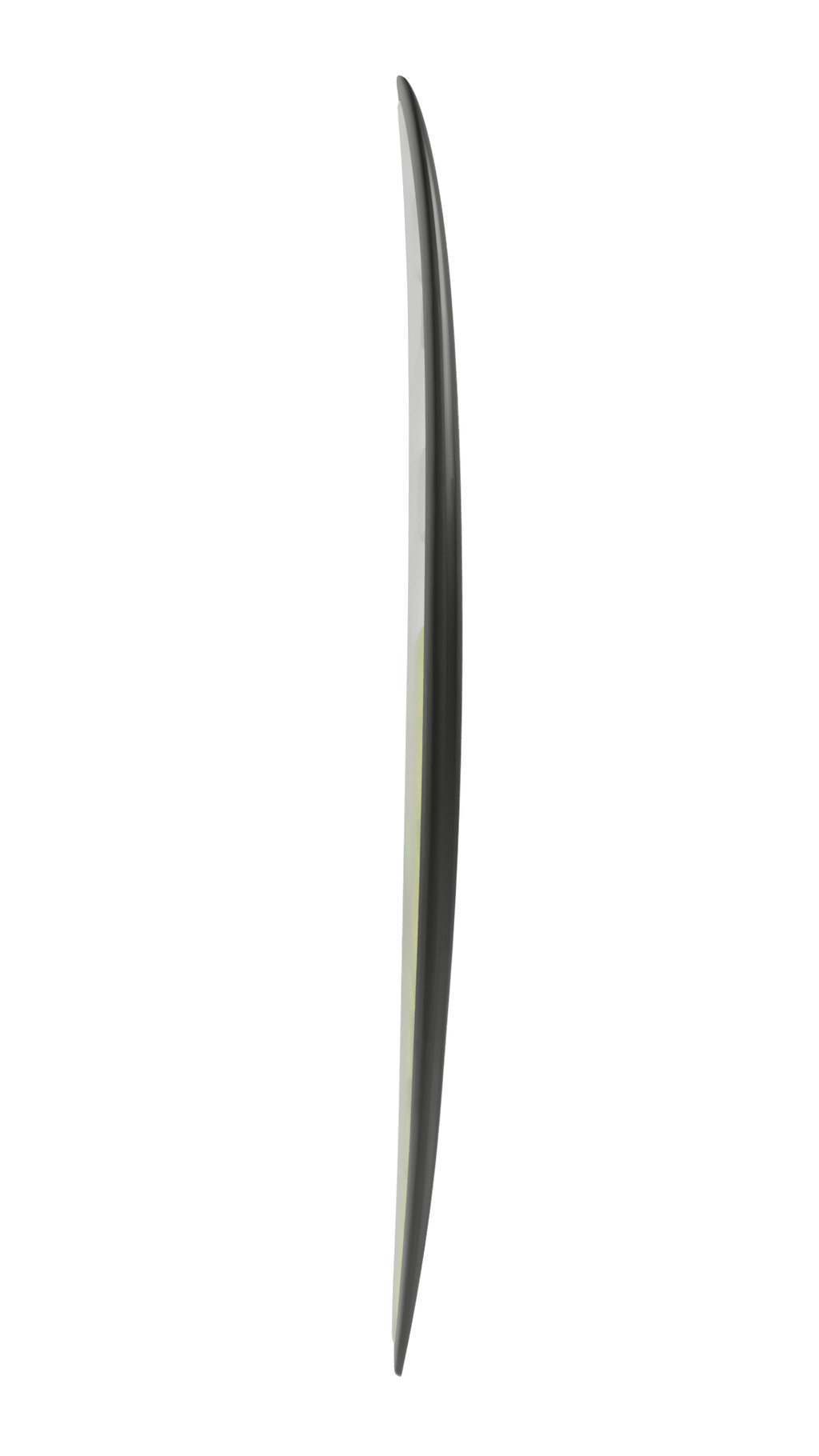 Side view of Onyx board in yellow