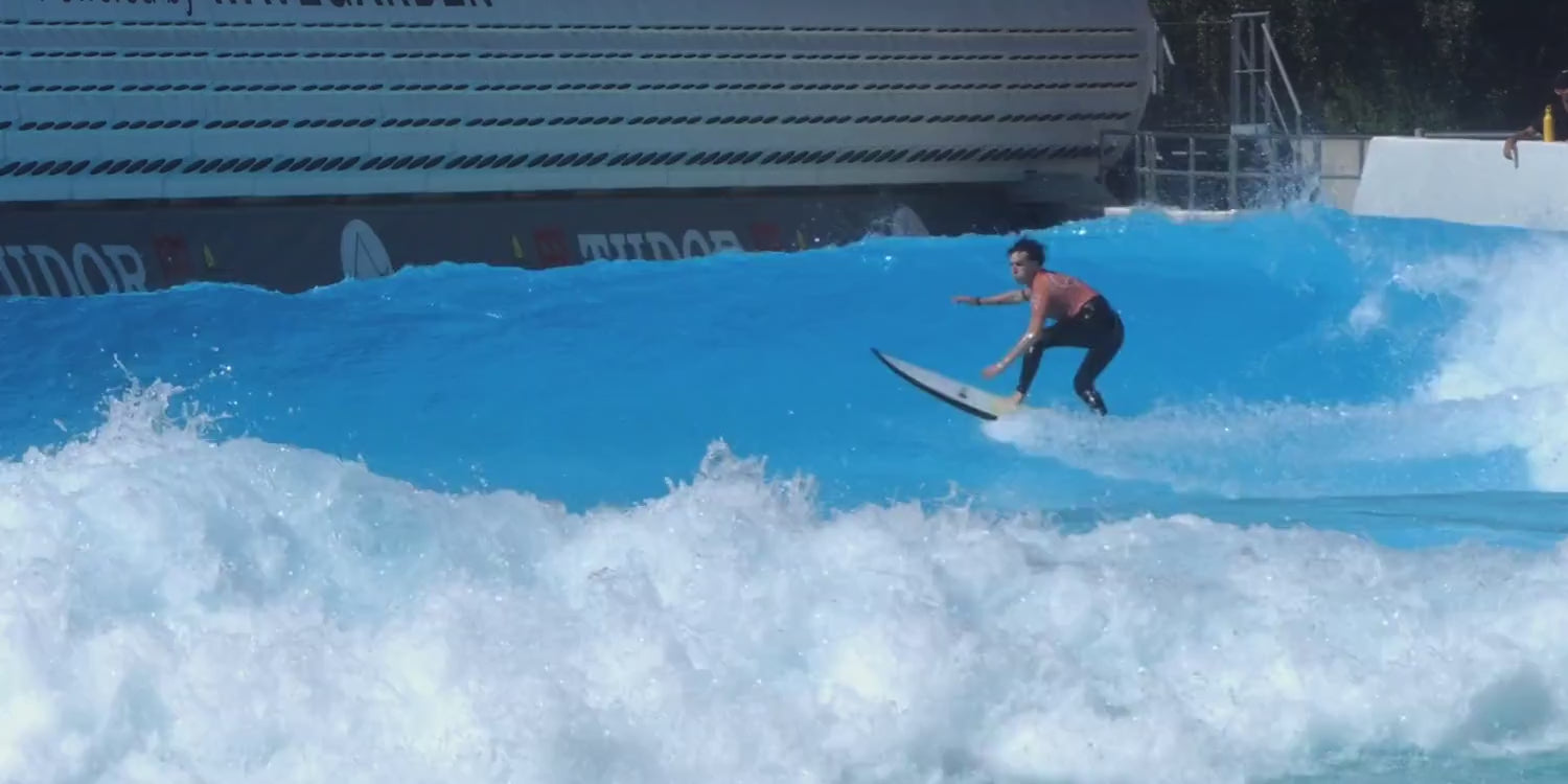 Testing in wave pool